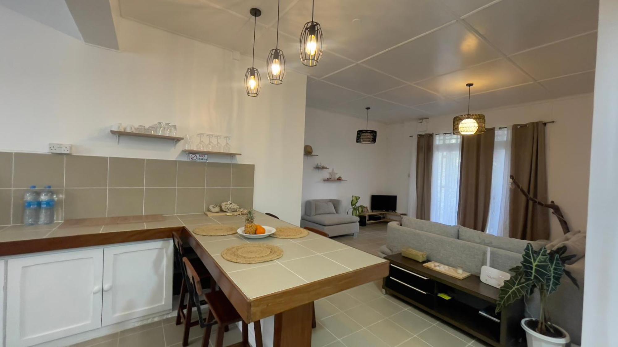 Le Coquillage Apartamento Trou aux Biches Exterior foto